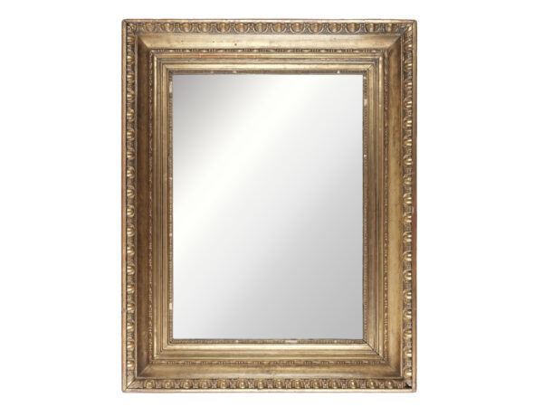 Großer Biedermeier Ochsenaugenrahmen