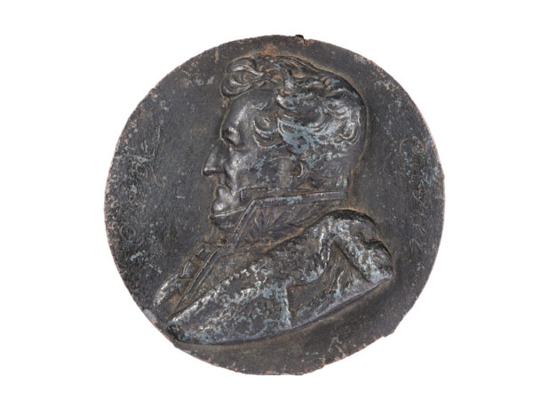 Portraitplakette des Georges Cuvier