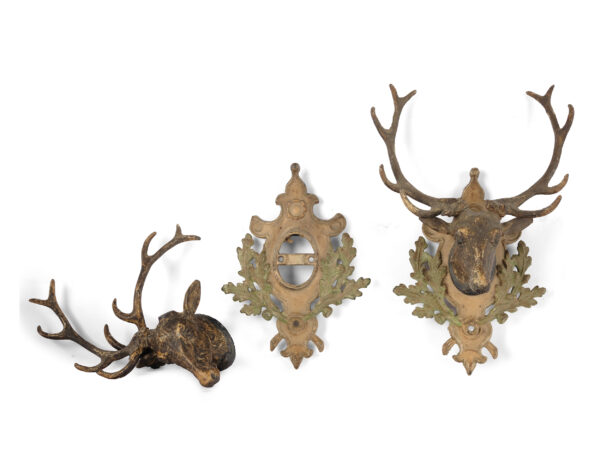 Paar Hirschköpfe