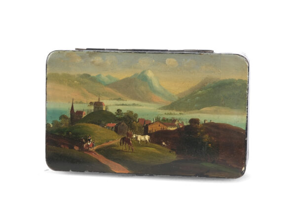 Tabatière mit Geheimdeckel