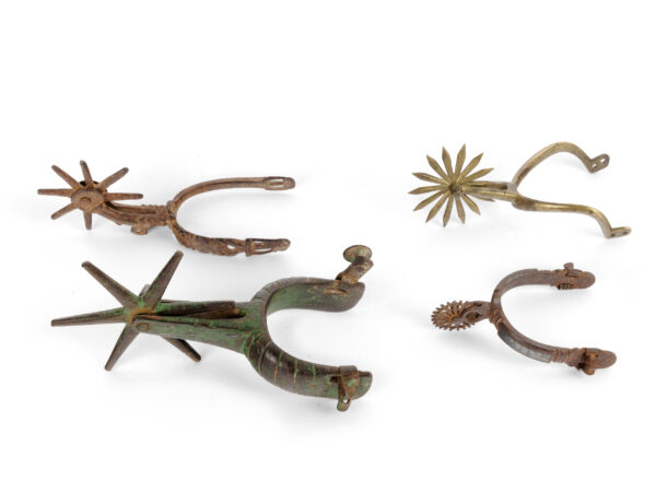 Konvolut: 4 Stiefelsporen