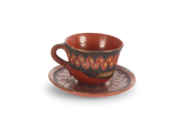 Mokkatasse mit Untertasse