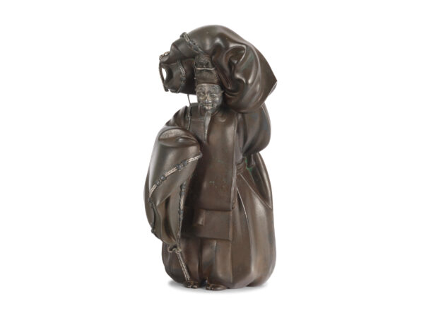 Japanischer Kagura Tänzer