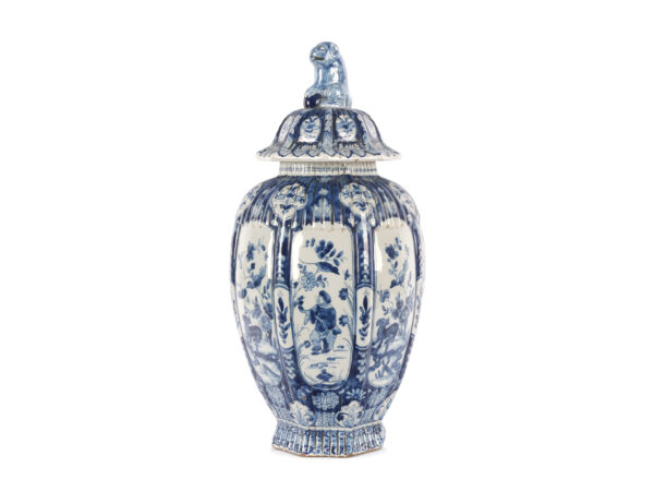 Lidded vase