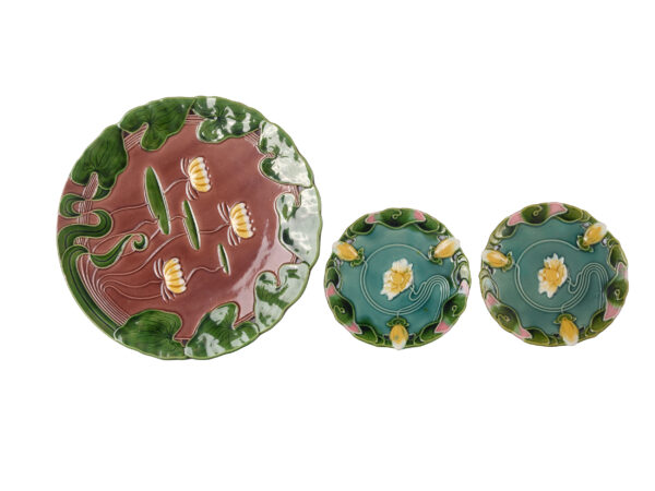 3 ceramic plates