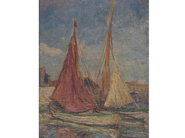 Landscape at the harbor