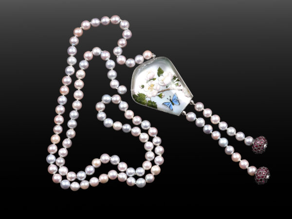 Halskette mit Zuchtperlen