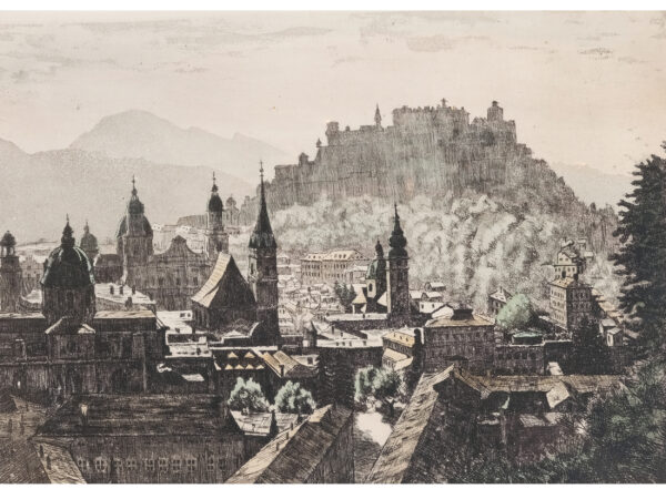 Blick über Salzburg